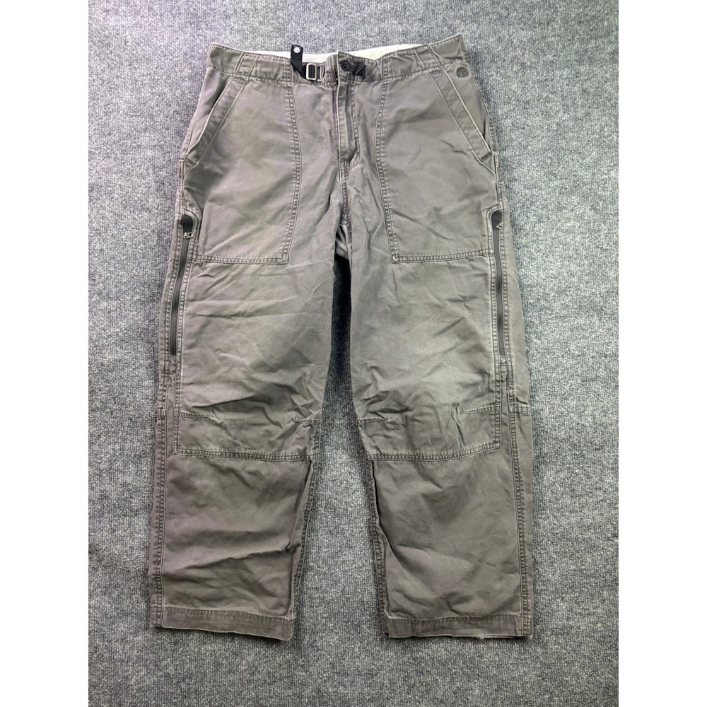 The North Face A5 Series Pants Mens 34 Gray Cotton Climbing Hiking Outdoor